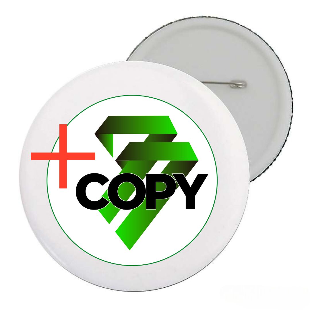 Chapa personalizada Merchandasing Impresión Digital Salamanca MasCopy77